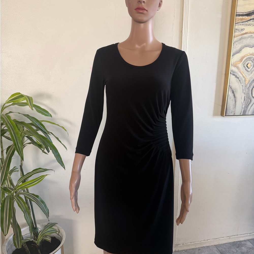 Calvin Klein Black Long Sleeve Dress